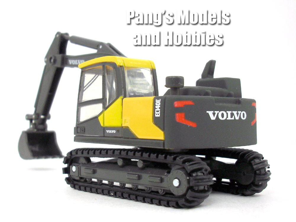 3 Inch Volvo EC140E (EC140) Hydraulic Excavator Scale Diecast & Plastic Model