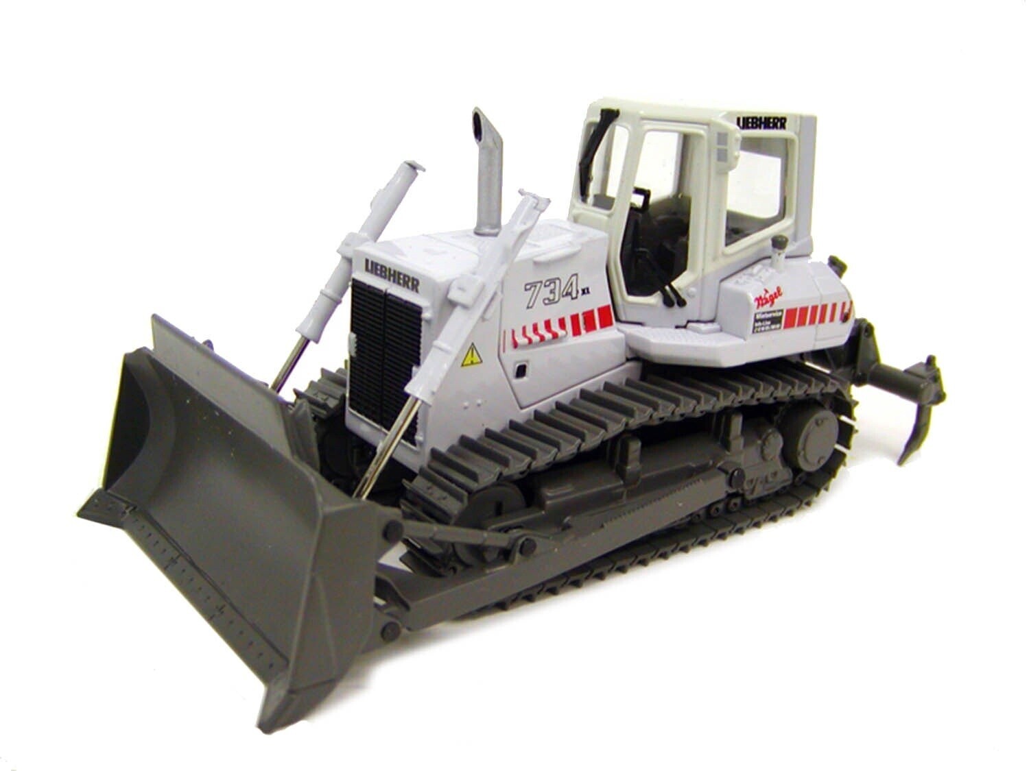 BRAMI BRA25003N Liebherr PR734XL Bulldozer Gray – NAGEL – 1/50 Die-cast MIB