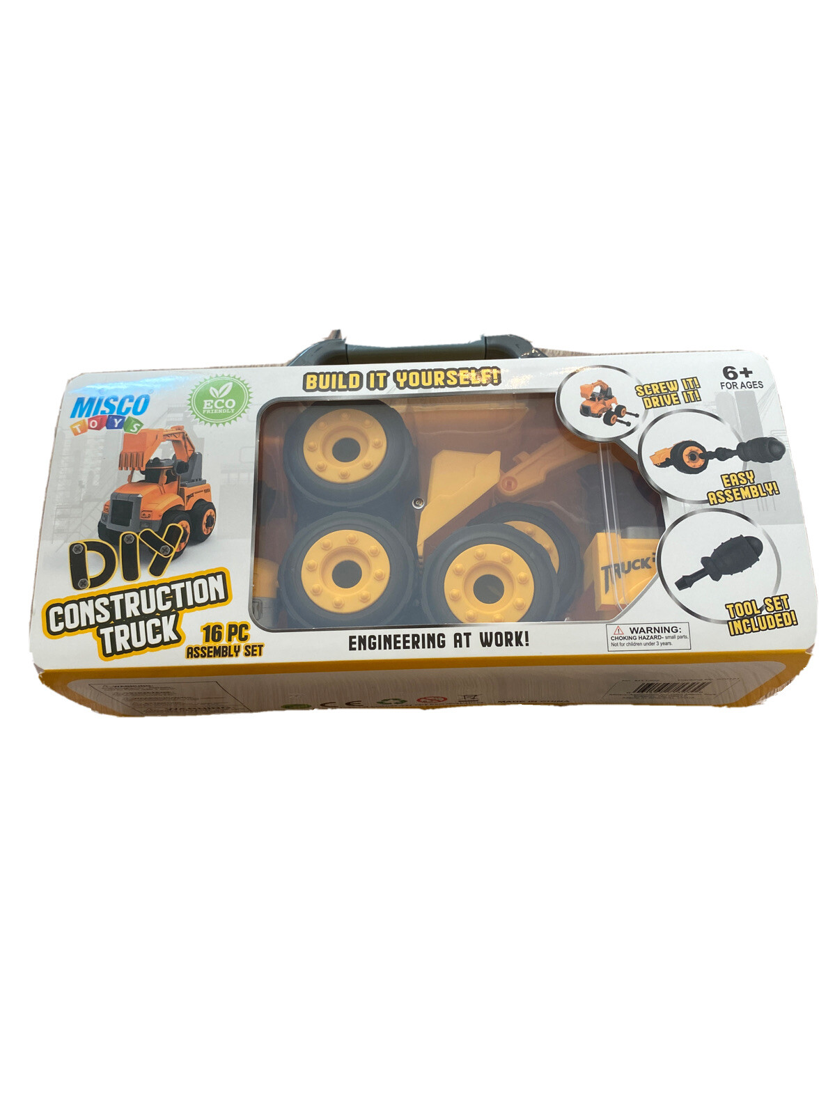Misco DIY Toy Construction Truck – FREE SHIPPING