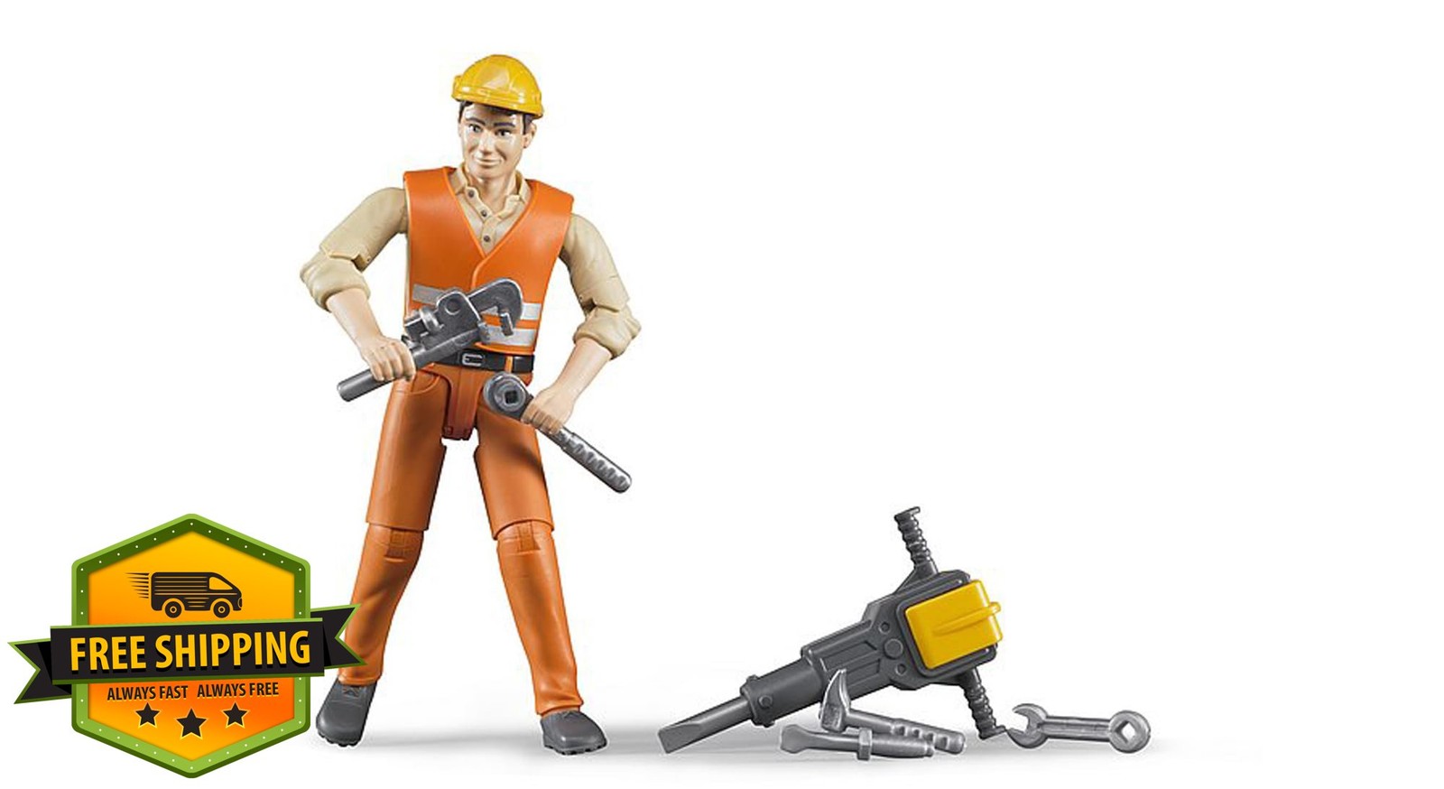 Bruder Bworld Construction Worker Accessories