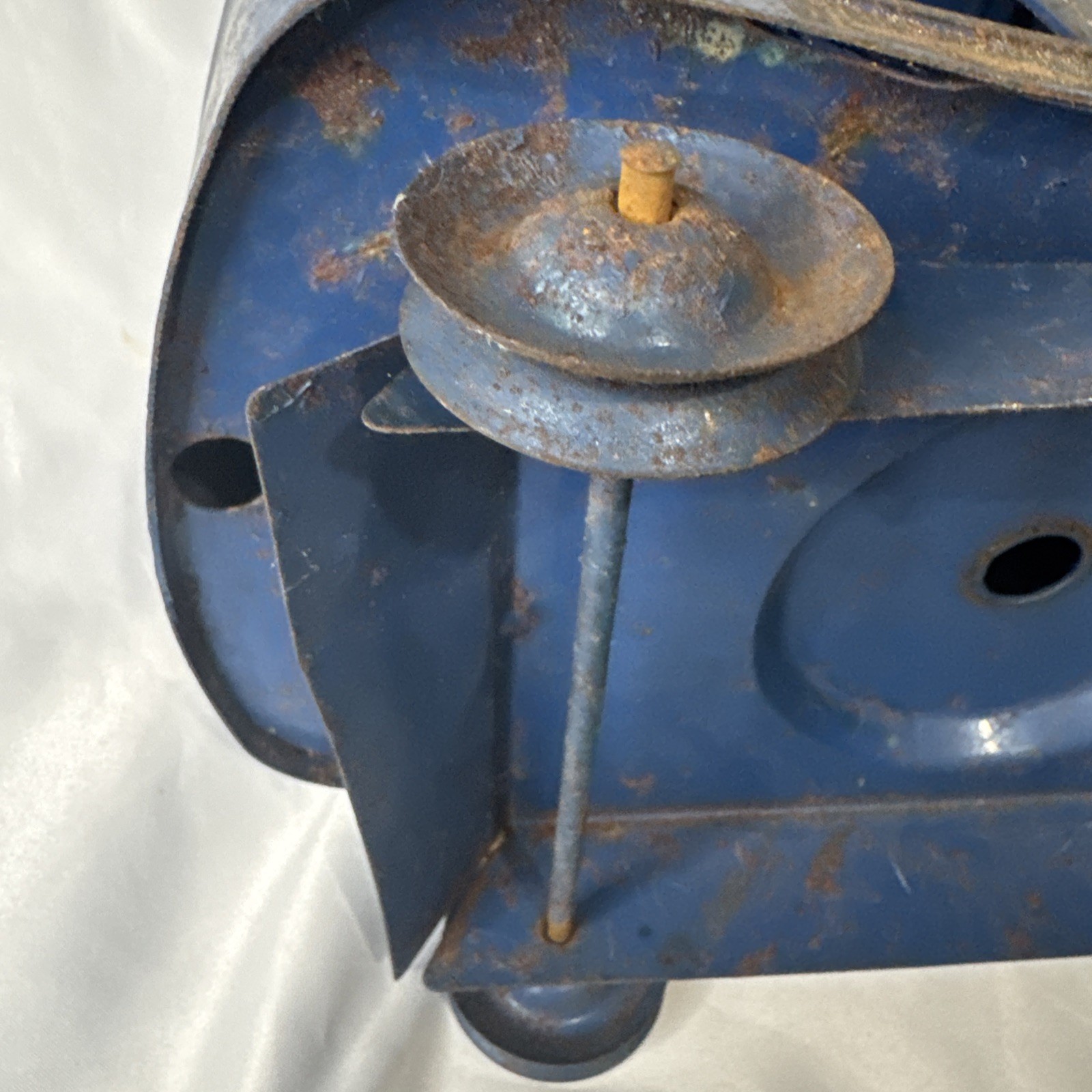 Vintage STRUCTO TOYS Steam Shovel Construction Equipment Pressed Steel Excavator