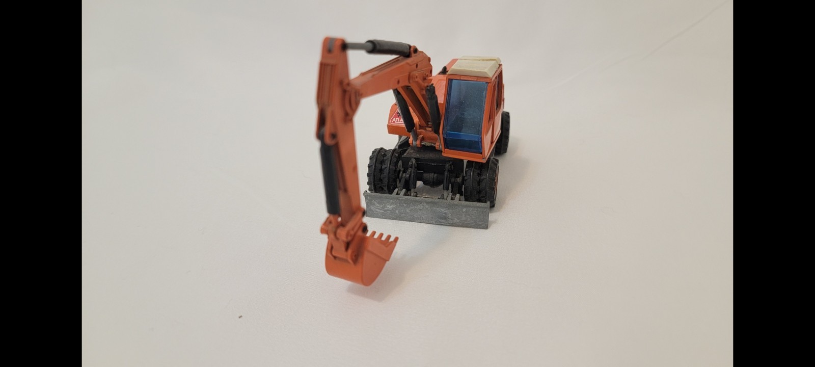 VINTAGE TOY EXCAVATOR ATLAS AB1302D WHEEL SHOVEL CONRAD 1:50 DIECAST MODEL PARTS