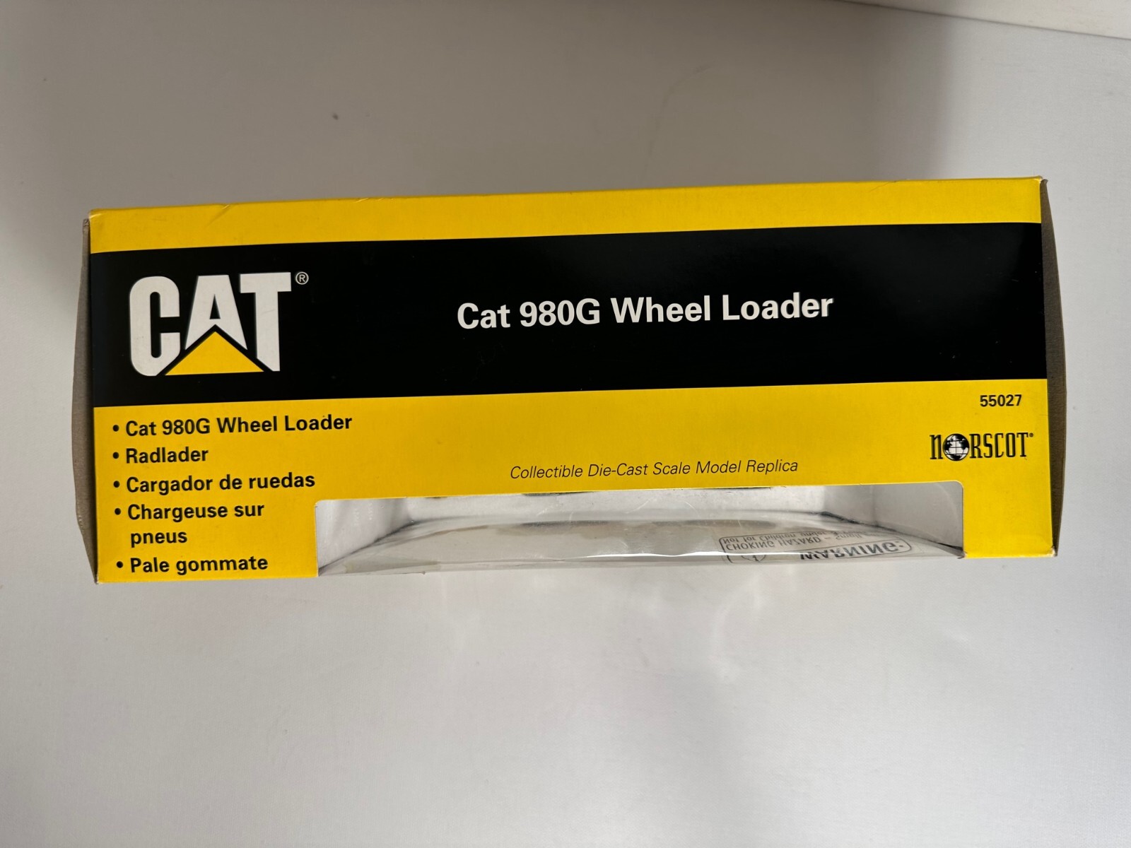 Norscot 1/50 Diecast 55027 – CAT 980G Tire Loader