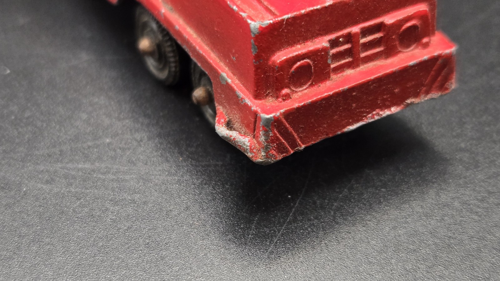 Vintage Tootsie Toy Construction Crane Works