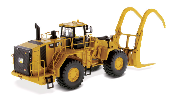CAT Caterpillar 988K Wheel Loader w/ Grapple 1:50 Model – Diecast Master 85917