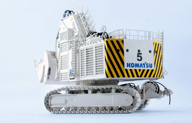 1:50 BYMO PC8000-6 Electric Shovel “Cerrejon” Excavator Equipment Diecast Model
