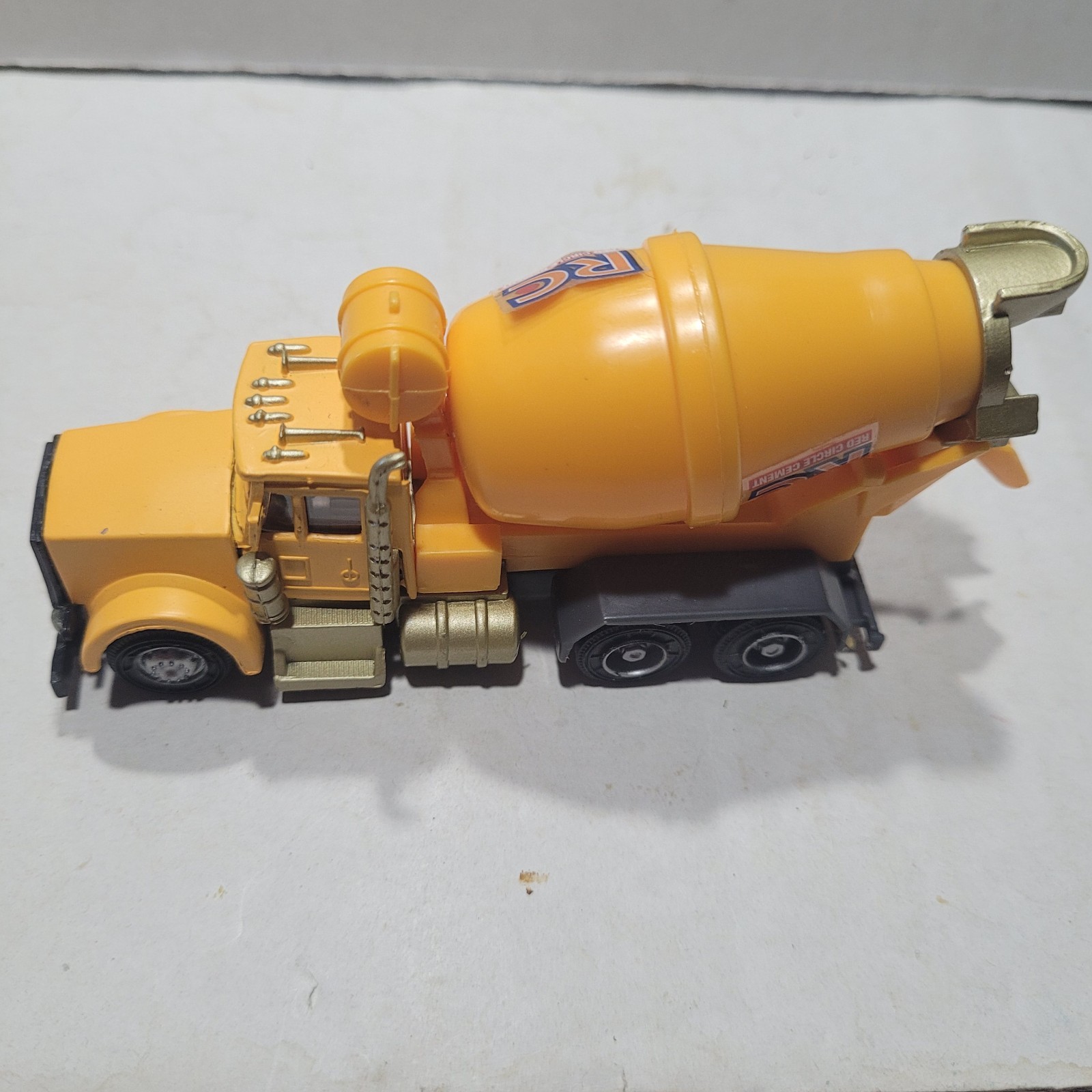 1998 KenToys Lot Of 3 Construction Vechicles Loader Cement Dump Trucks VGUC CB