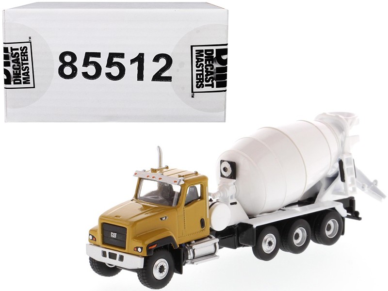 CAT Caterpillar CT681 Concrete Mixer Yellow White Series 1/87 Scale High Line HO