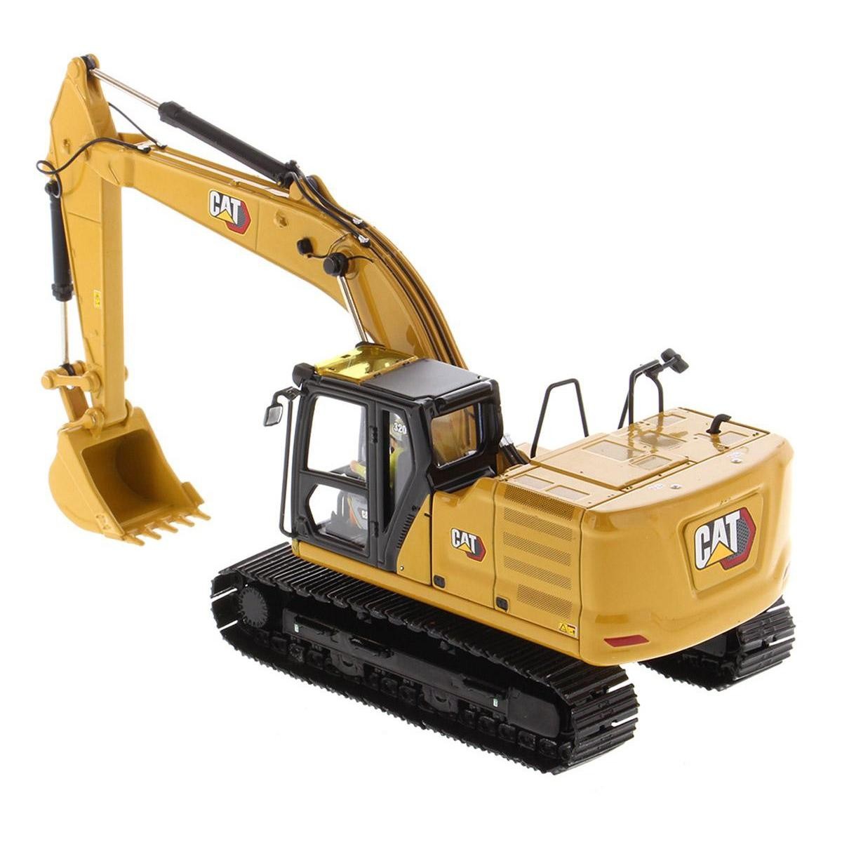 1/50 CAT Caterpillar 320 Hydraulic Excavator – High Line Diecast Masters 85569