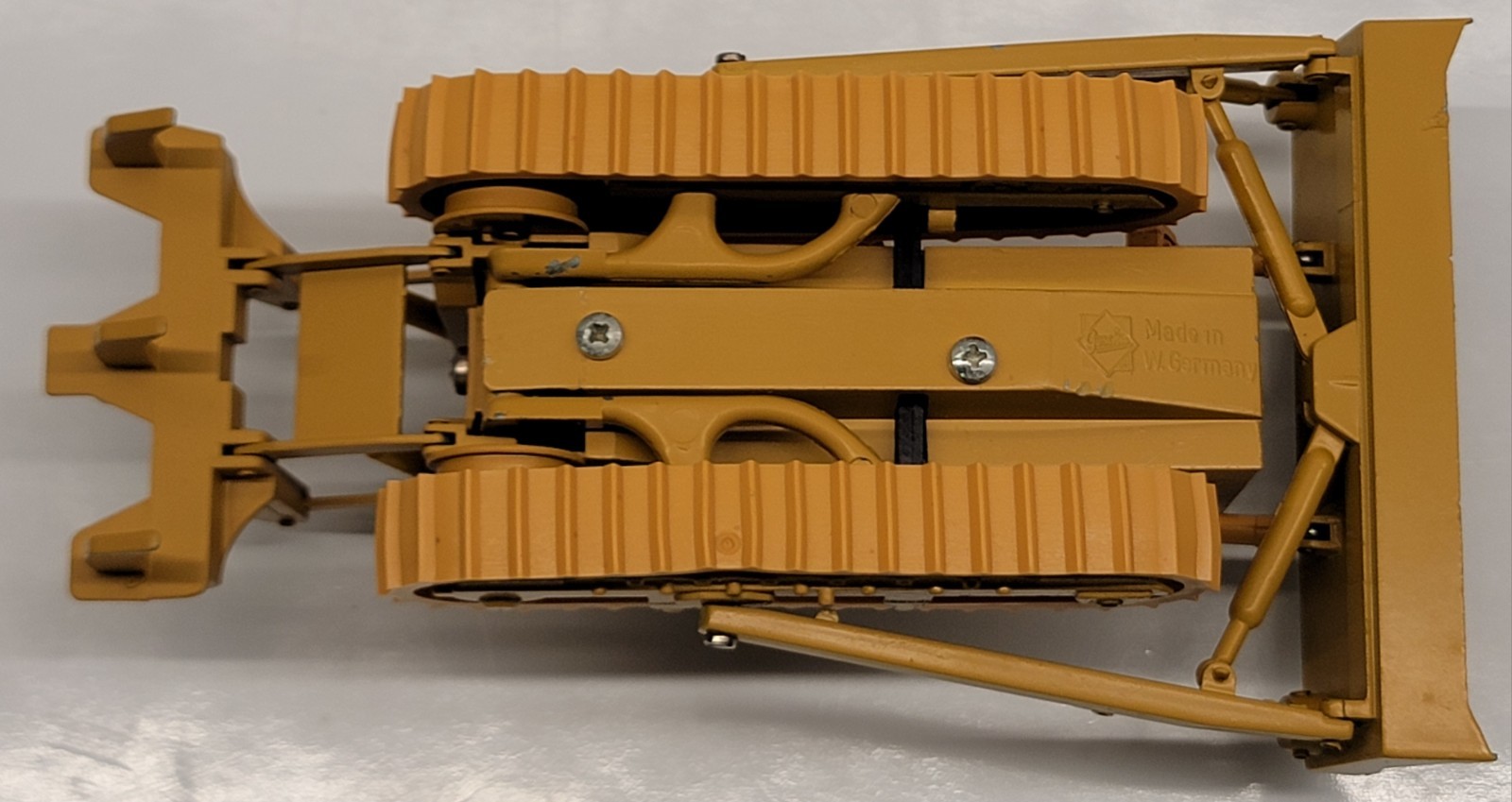 Vintage Gescha Fiat-Allis 41-B Bulldozer 1:50 Diecast Model Made in West Germany