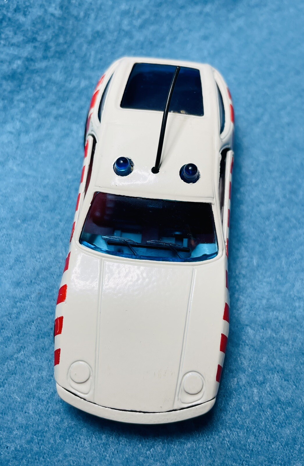 Vintage SIKU West Germany – PORSCHE 928 – NOTARZT – Police – No. 1037 – NOS