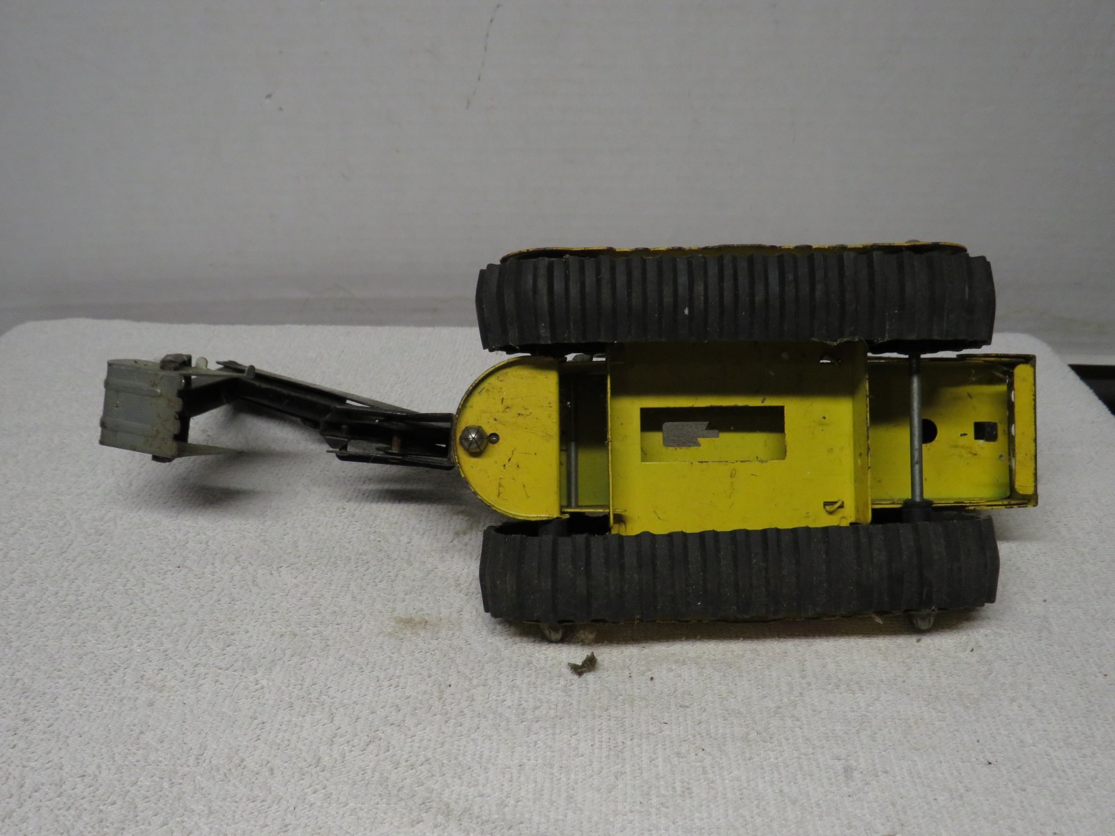 Vintage 1960’s Pressed Steel Toy TONKA Trencher Backhoe/Bulldozer Blade Missing