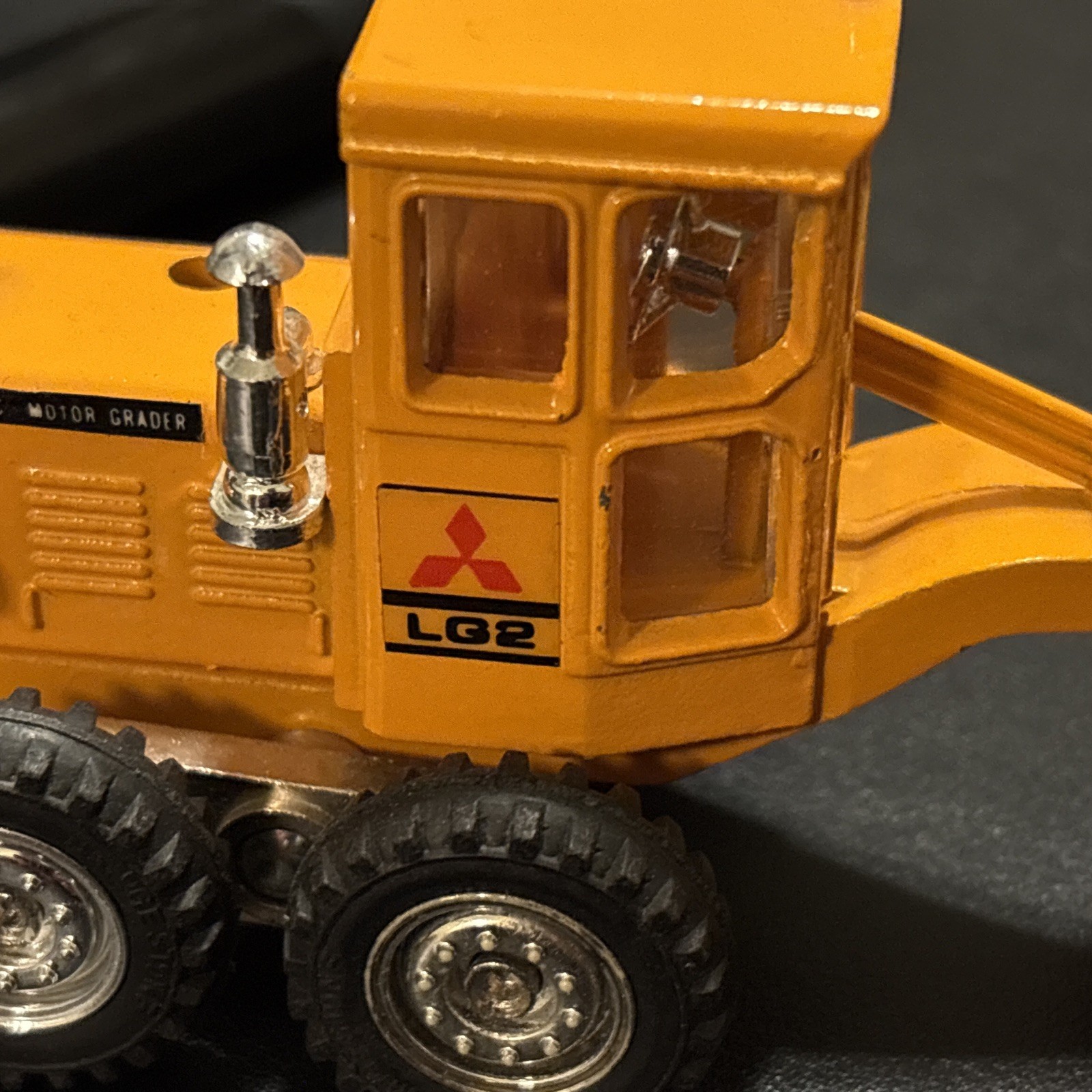 1978 Shinsei Mini Power 1/68 Mitsubishi Hydraulic Motor Grader No. 26
