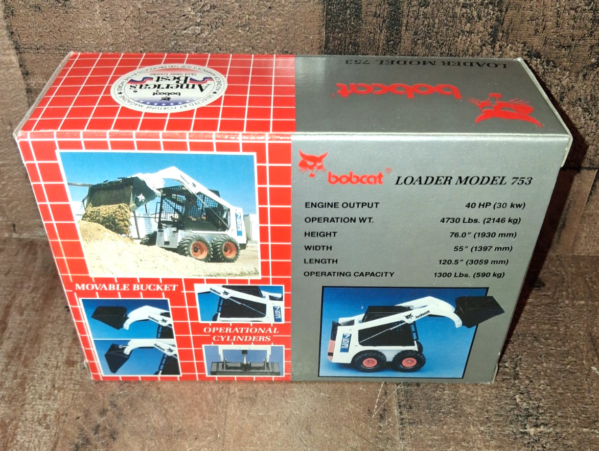 Melroe Company Bobcat Loader Model 753 Scale 1:25 New in Box