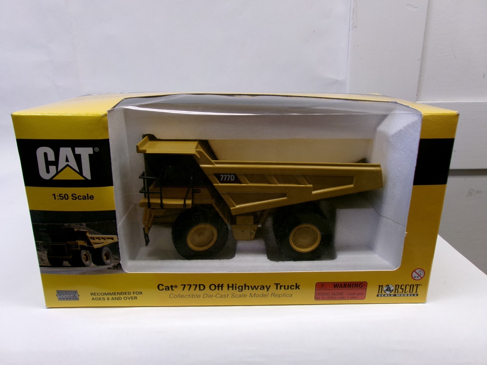 NORSCOT 1:50 scale CAT 777D OFF HIGHWAY TRUCK (55104)