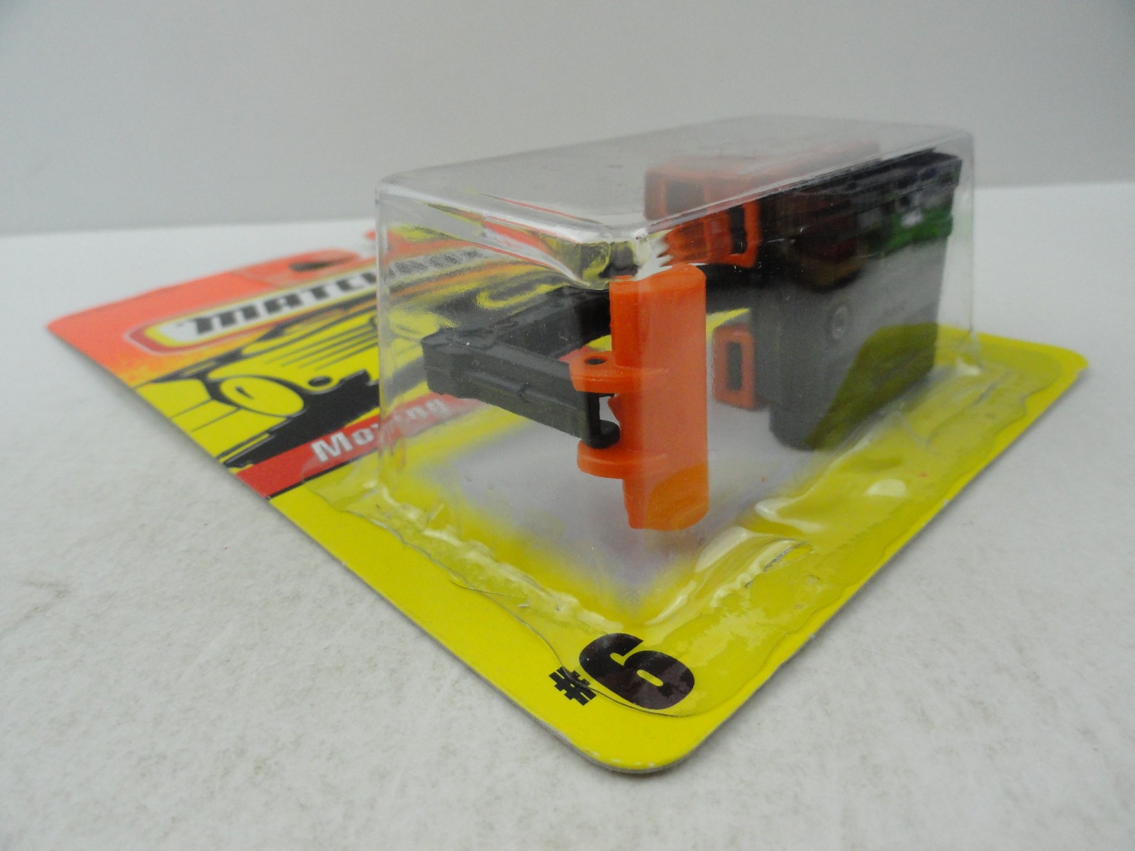 1997 Matchbox #6 Excavator (Orange)