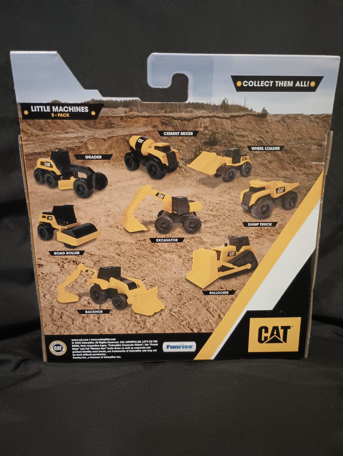 Cat Construction Little Machines 5 Pack