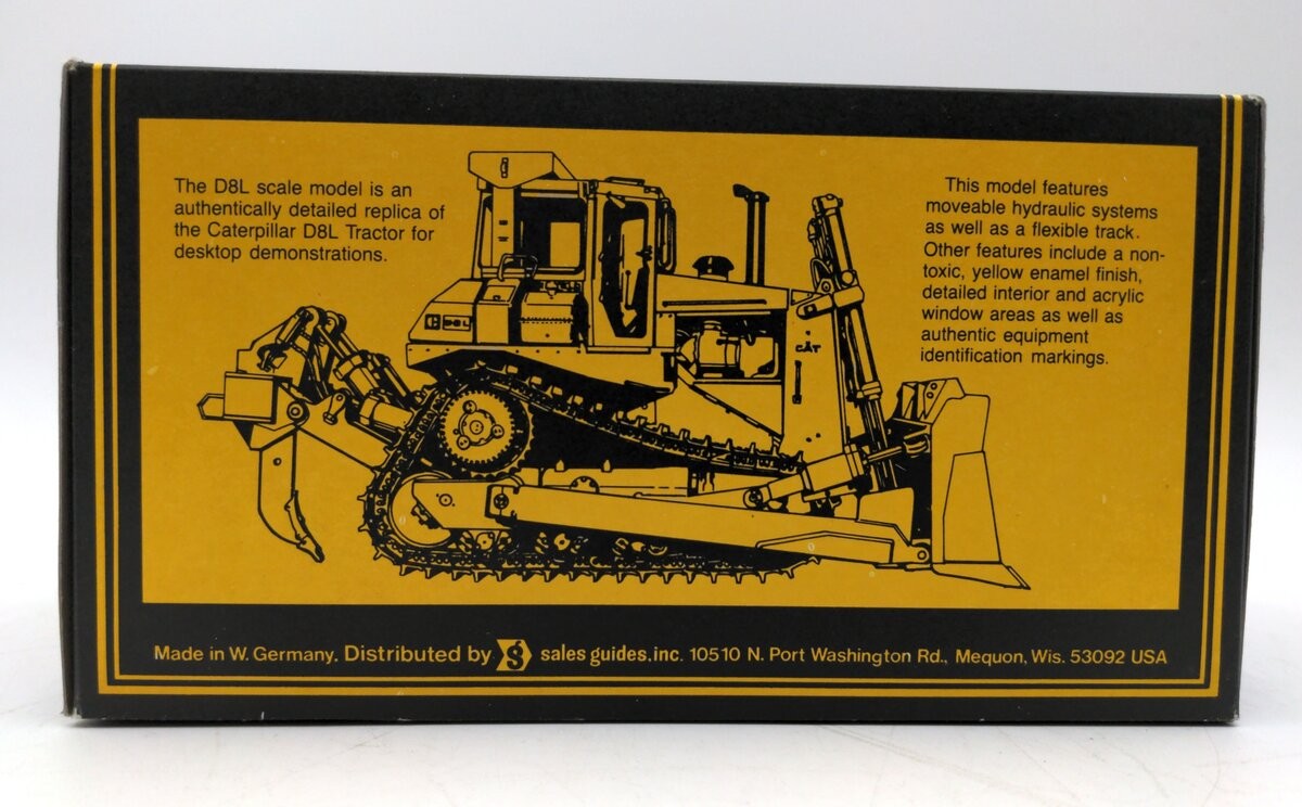 NZG 233 1:50 Scale CAT D9N Track-Type Tractor/Box