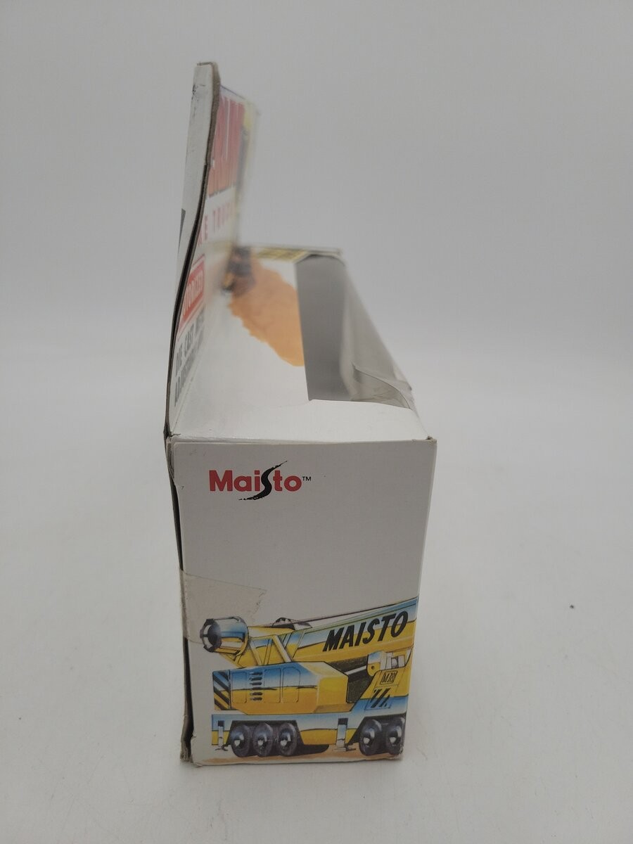 Maisto 21049 1:50 Scale Motorized Yellow Powerline Crane Truck Diecast Metal EX