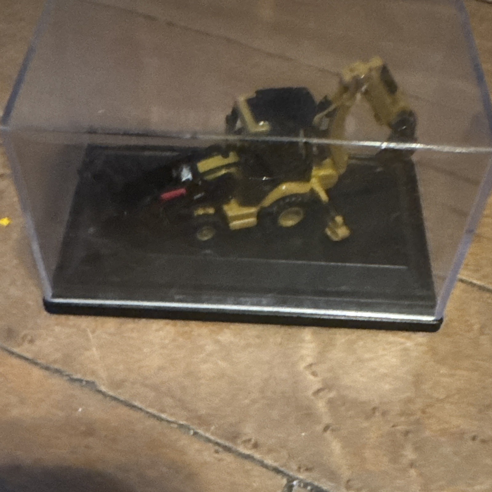 CAT 420E Diecast Backhoe Loader 1:125 Yellow Black Construction w/ Case