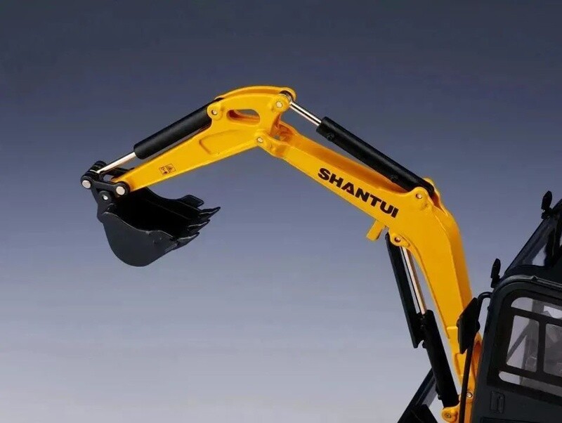 1:20 29CM SHANTUI SE27SR Excavator Construction Equipment Machine Diecast Model