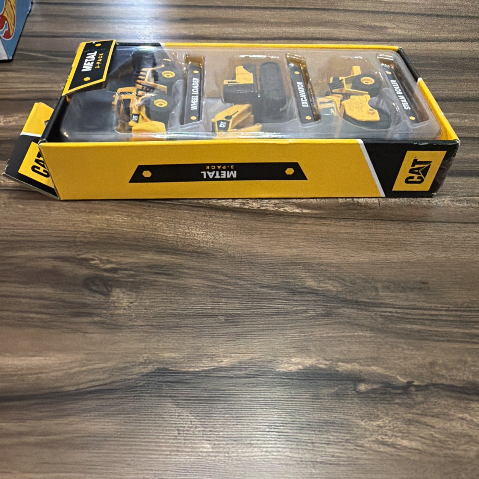 CAT Includes Wheel Loader Excavator and Steam Roller Construction Vehicle Toy 3+