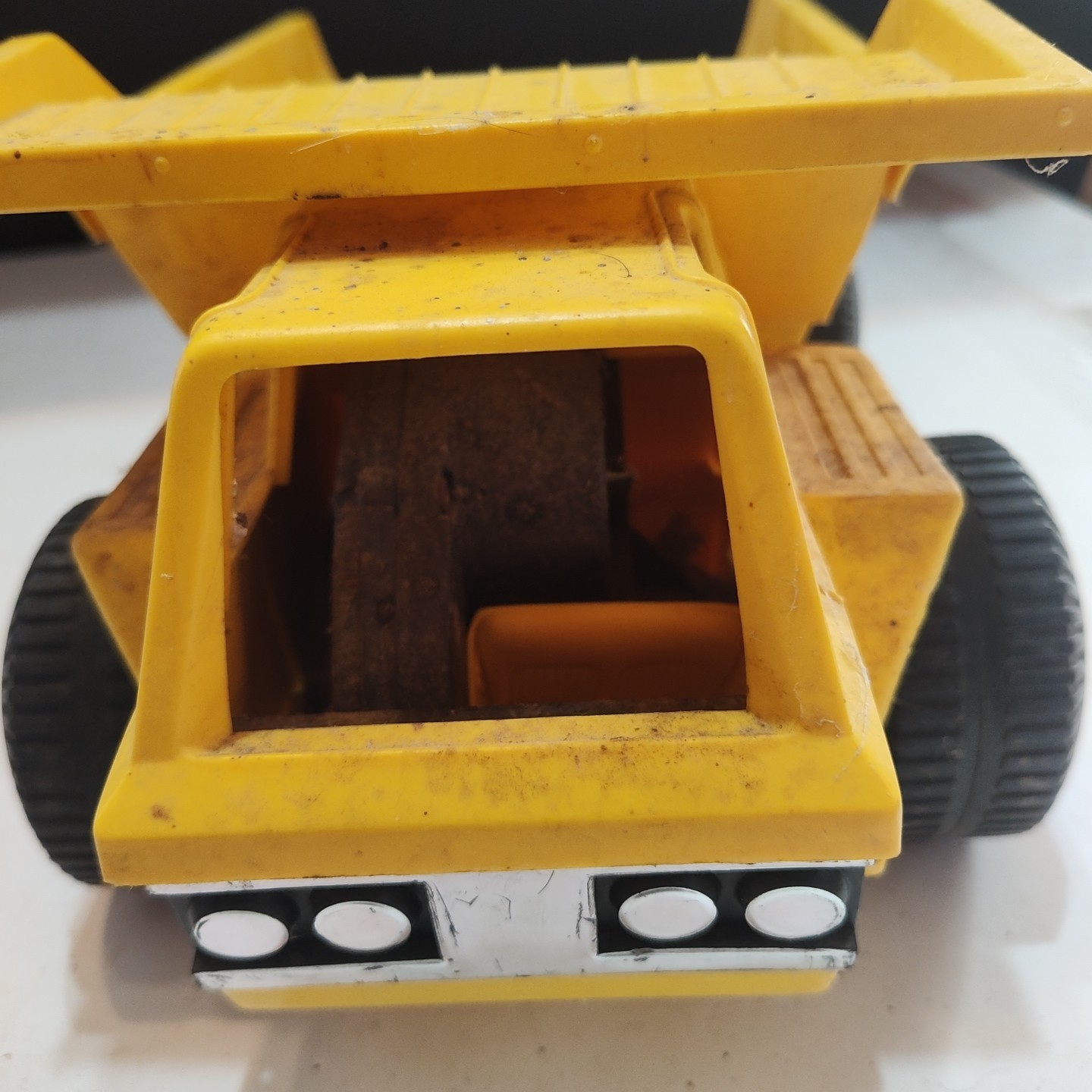 Vintage Ideal Toys Mighty MO Dump Truck 1973 Working Selling For Parts Repair
