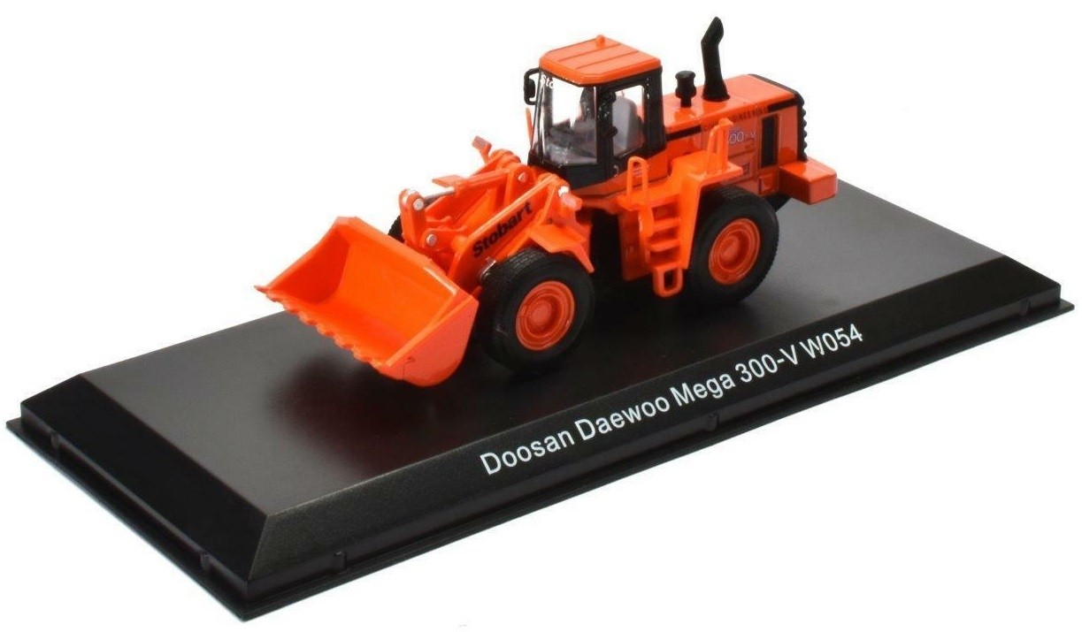 IXO – DOOSAN Daewoo Mega 300-V W054 Stobart Rail Loader – 1/76 – A…
