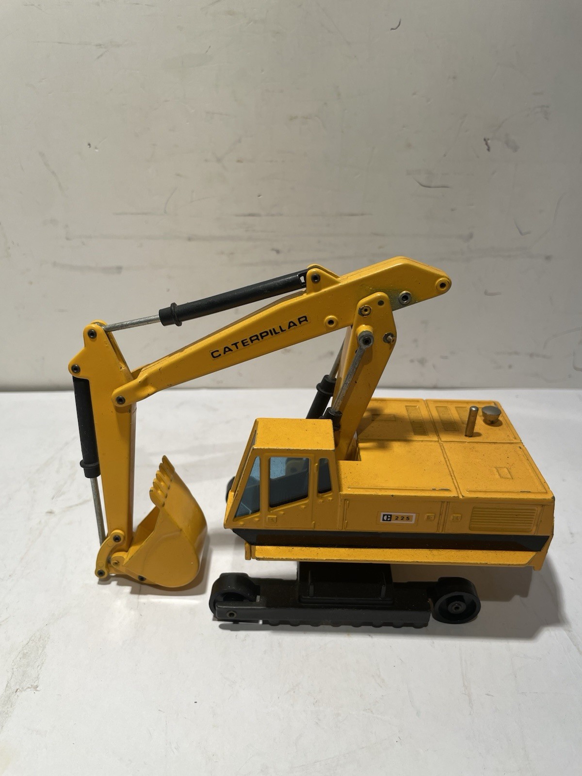 Vtg Joel Diecast Caterpillar 225 Hydraulic Excavator Diecast 1970s Spain 1:50 31