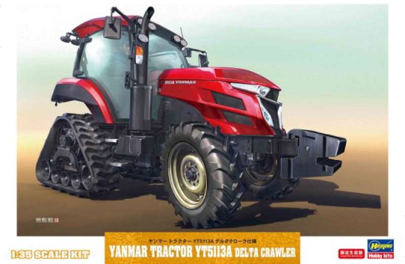 1/35 Yanmar YT5113A Delta Crawler Tractor Construction Machinery (Ltd Edition) (