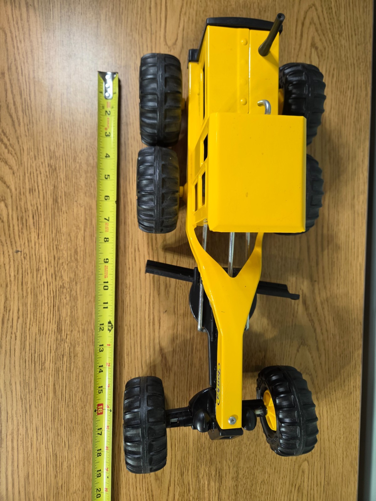 Tonka Steel Road Grader #92510 2012 Hasbro Funrise Purple Yellow Labels