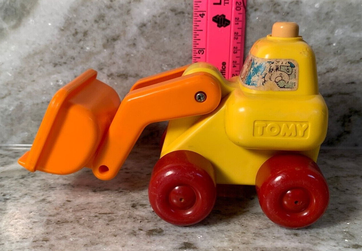 Vintage Tomy Toy Construction Wheel Loader