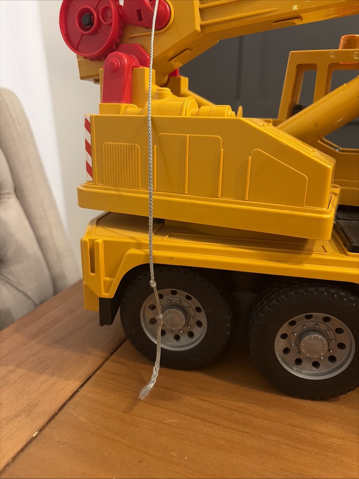 VTG Bruder Tele-Crane TC 4500 Crane Truck Construction Vehicle Yellow Germany