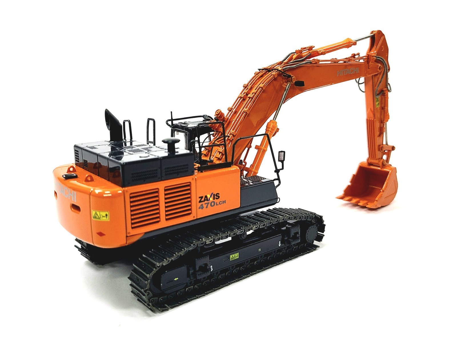 Hitachi Zaxis ZX470LCH-5 Excavator – TMC 1:50 Scale Diecast Model New