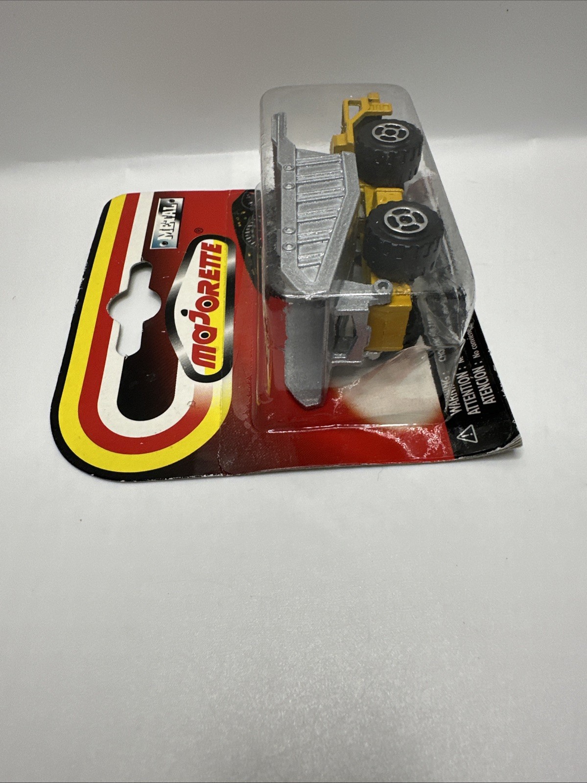 MAJORETTE NOS CONSTRUCTION BENNE CARRIERE DUMP TRUCK 1:100 274 DIE CAST YELLOW.