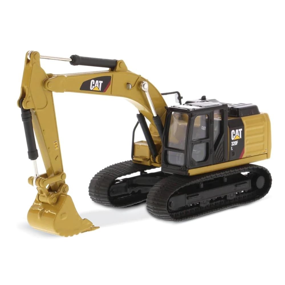 1:64 Scale Hydraulic Excavator Model – Diecast Caterpillar 320F L, Collectible C