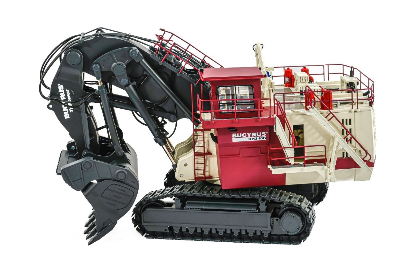 Bucyrus RH340B Mining Front Shovel – Bymo 1:50 Scale Diecast Model #25008/2 New
