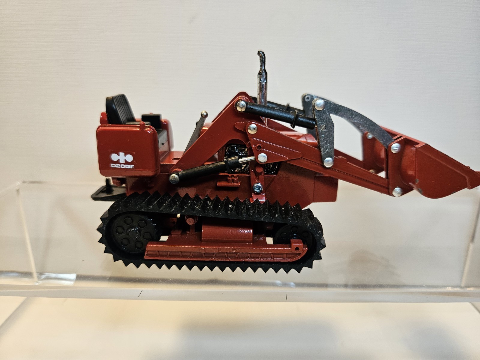 Kamatsu D20QF Tracked Front Loader Diapet K-31 Yonezaw Toys, 1/28 Scale