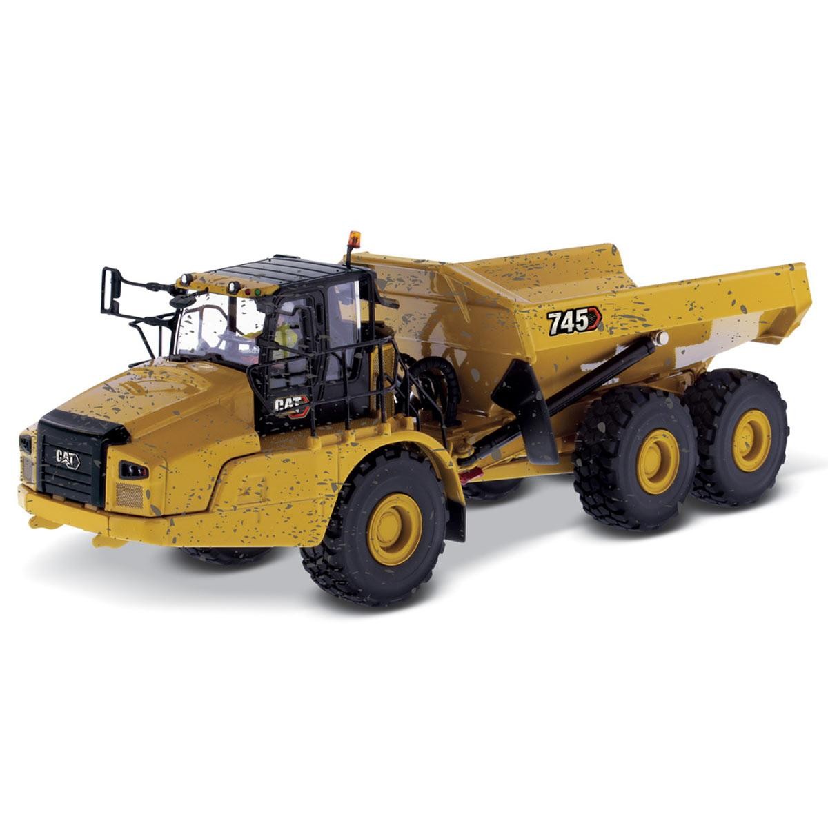 Diecast Masters 1/50 CAT 745 Weathered Articulated Truck 85704