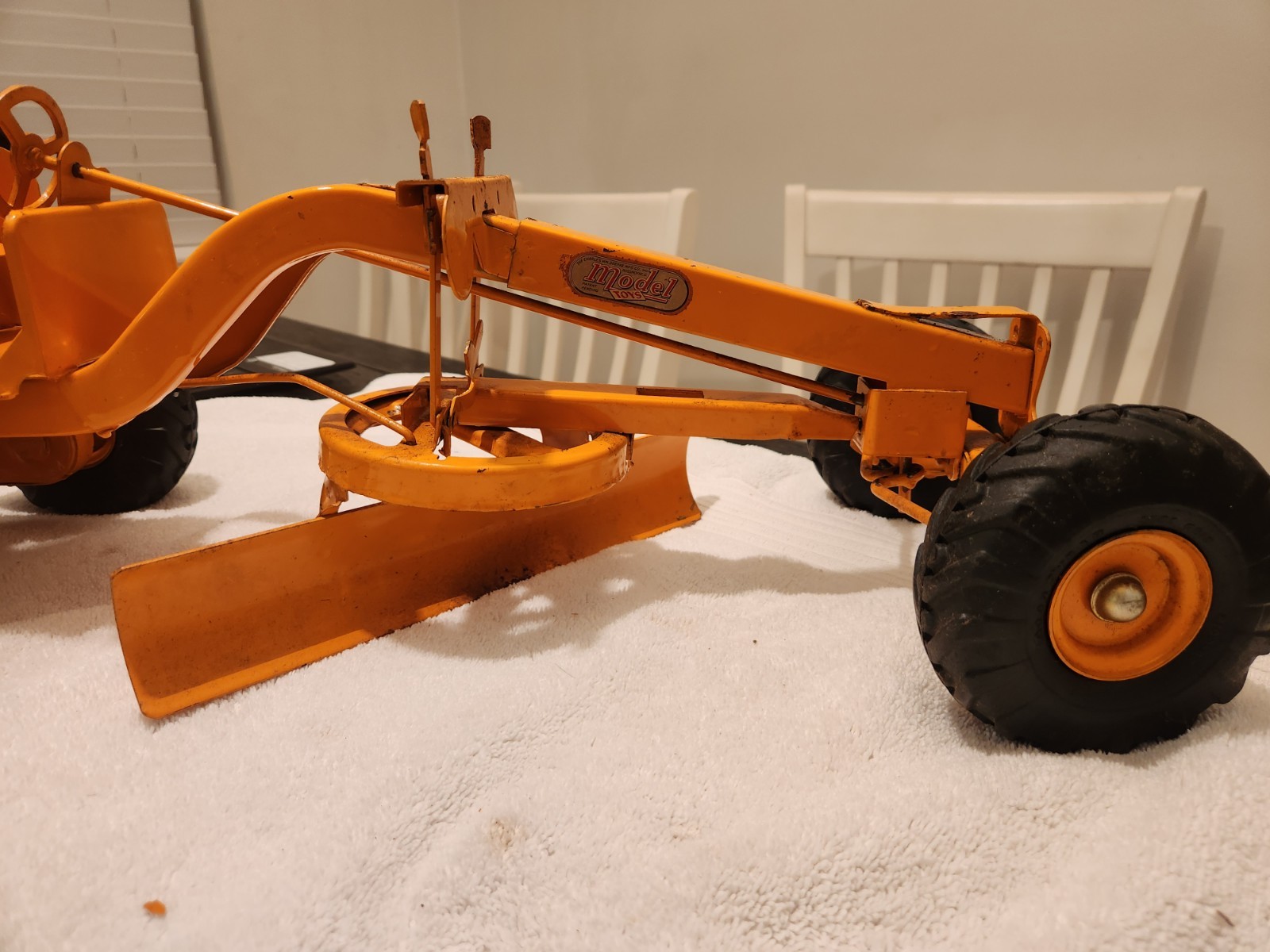 Vintage Adams Motor Grader 1950’s Doepke Model Toy USA