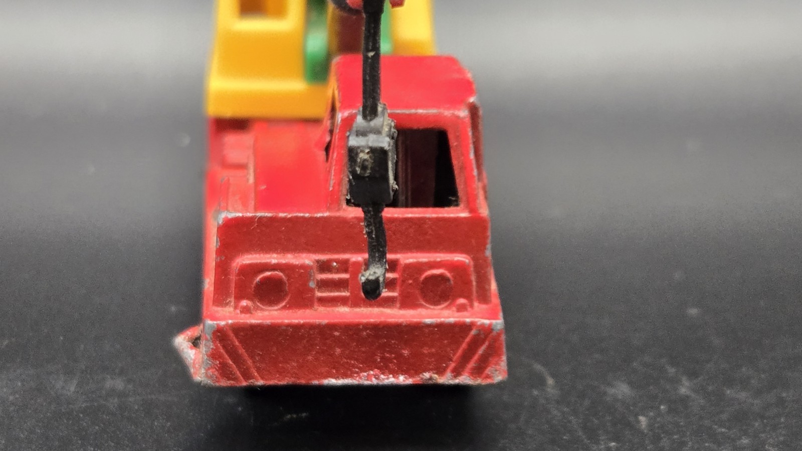 Vintage Tootsie Toy Construction Crane Works