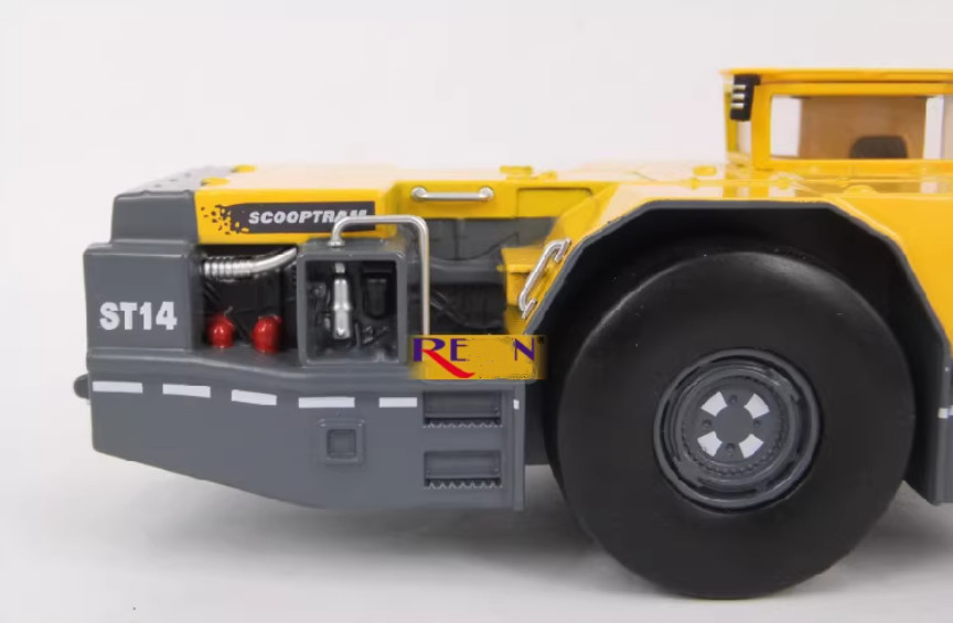 1:50 Atlas Copco Scooptram ST14 Underground Loader Machinery Diecast Model