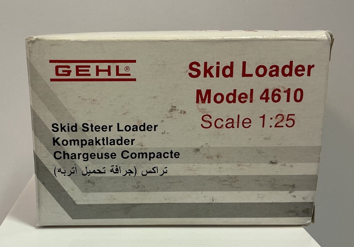 GEHL 4610 SKID STEER LOADER 1/25 SCALE DIECAST NZG MODELLE MADE IN W GERMANY NEW