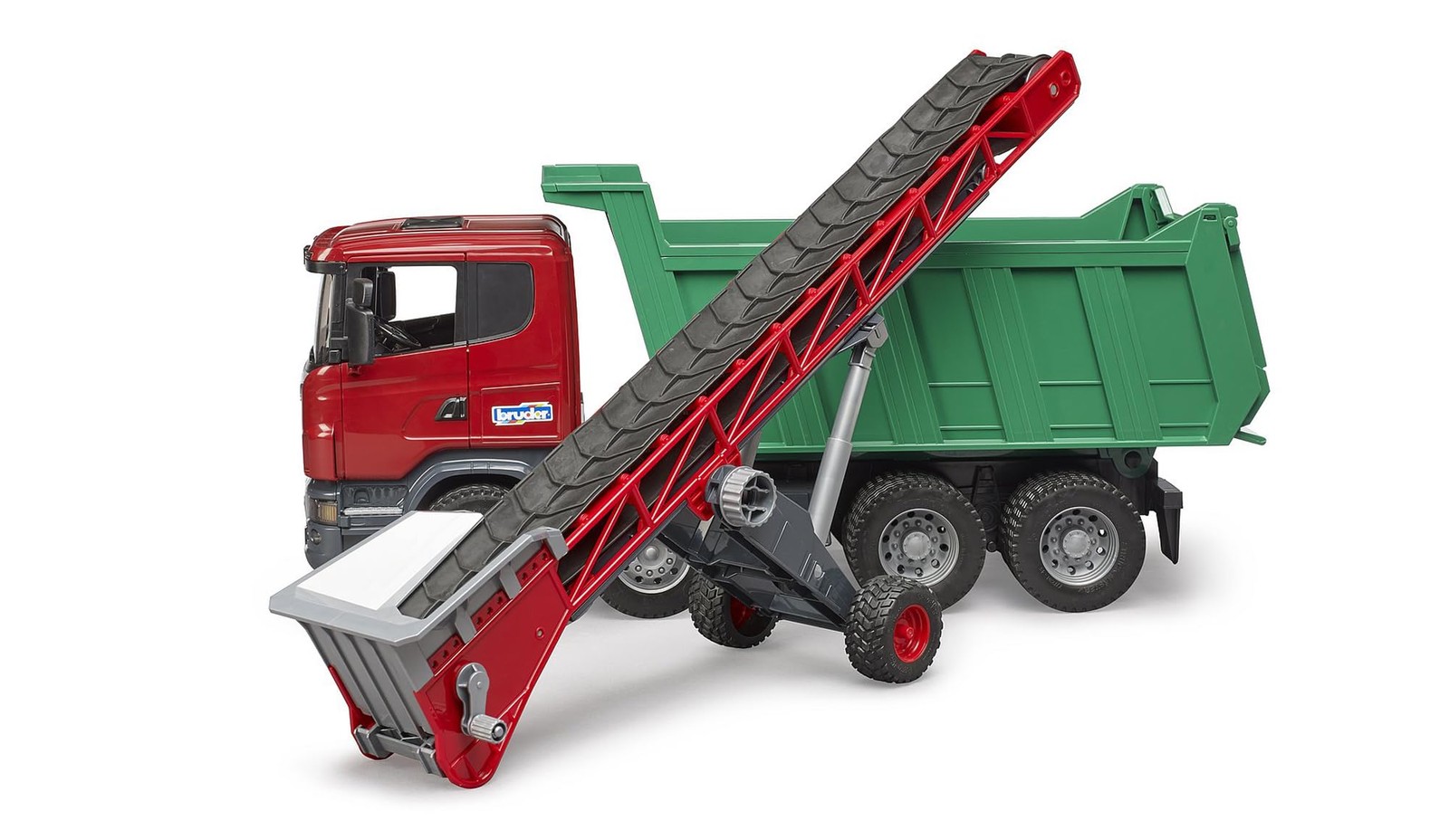 Bruder Conveyor Belt Toy 1 16 Scale Adjustable Dumping Height Made In Germany