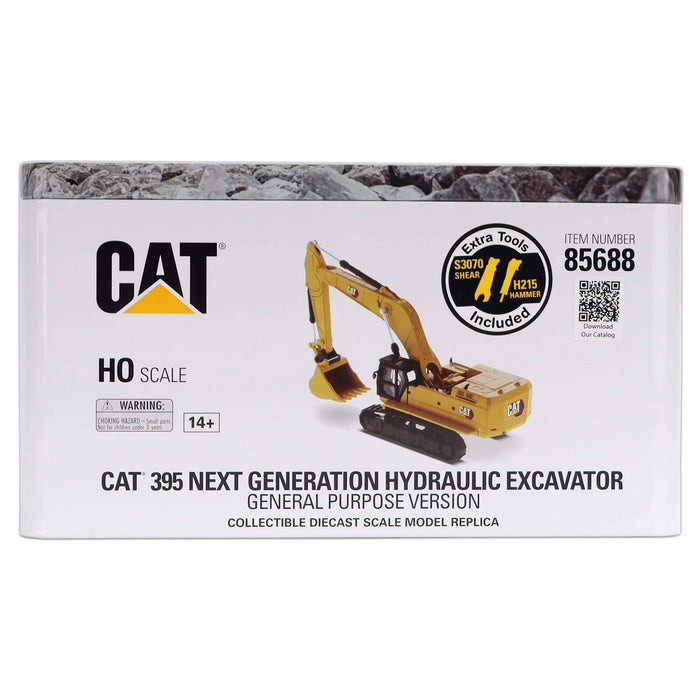 DieCast Masters 85688 1:87 Caterpillar 395 Next Generation Hydraulic Excavator