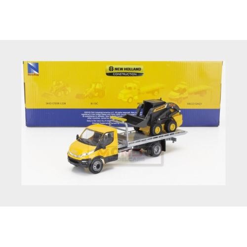 1:36 NEWRAY Iveco Fiat Daily 2023 With Acces.+ New Holland L228 Ruspa NY16163B M