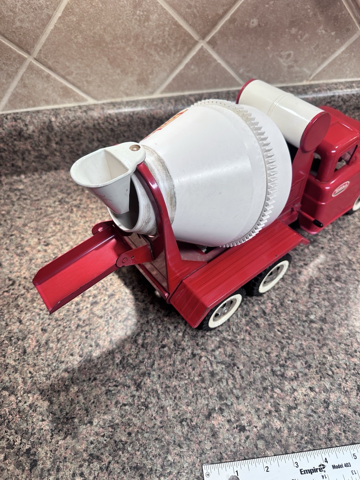 Vintage 1969s Tonka Cement Mixer Truck – Model 620