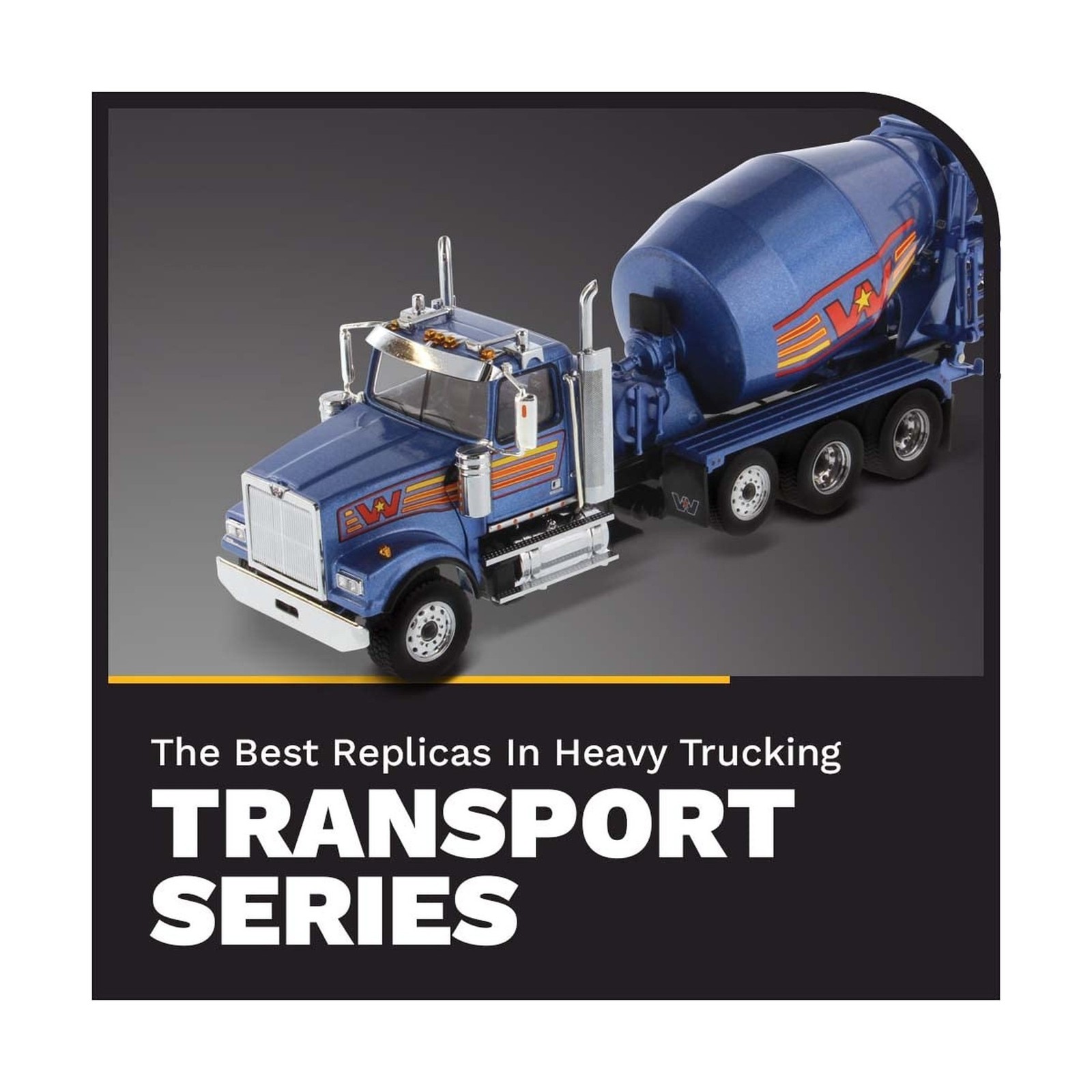 Diecast Masters 1:50 Scale Western Star 4900 with Lift Axle and McNeilus Brid…