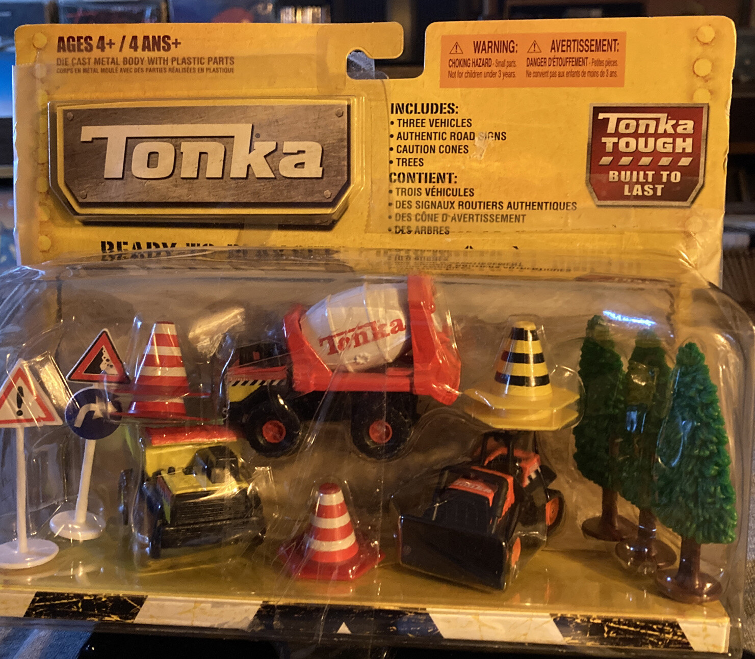 Tonka Ready-to-Play Sets Construction Toy Set Brand New 2009 Maisto Box Has Tape