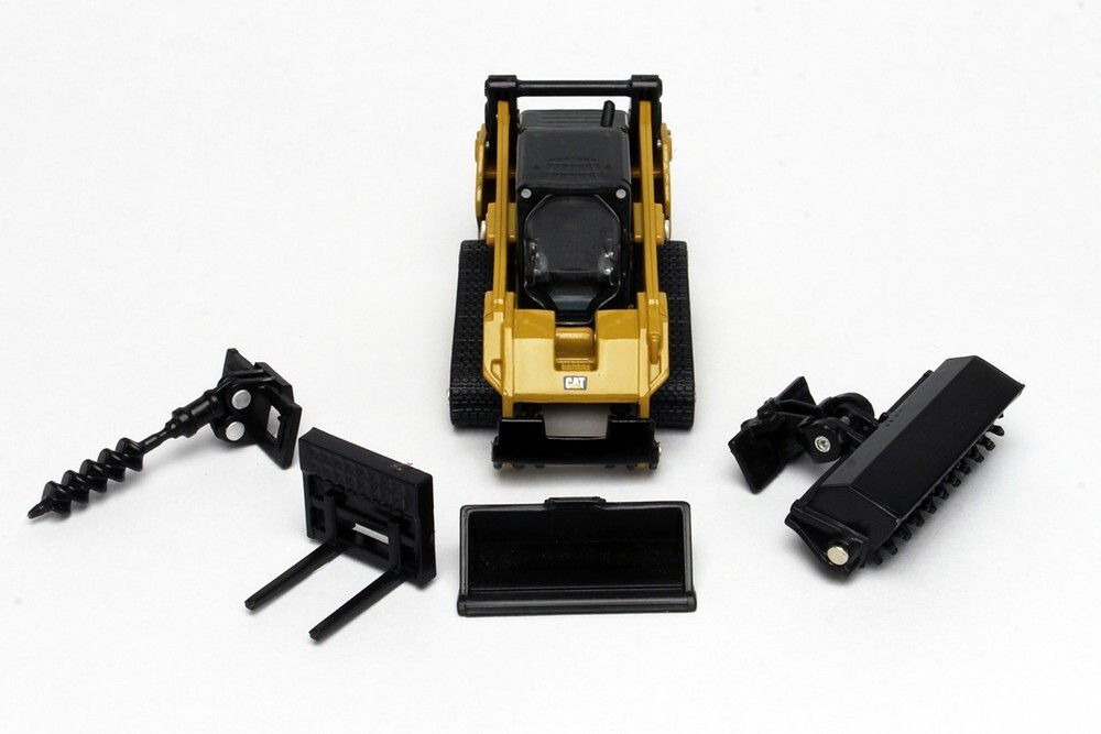 Set of 2 – Cat 272 Skid Steer & Cat 297 Multi Terrain Loader 1/64 Scale Model
